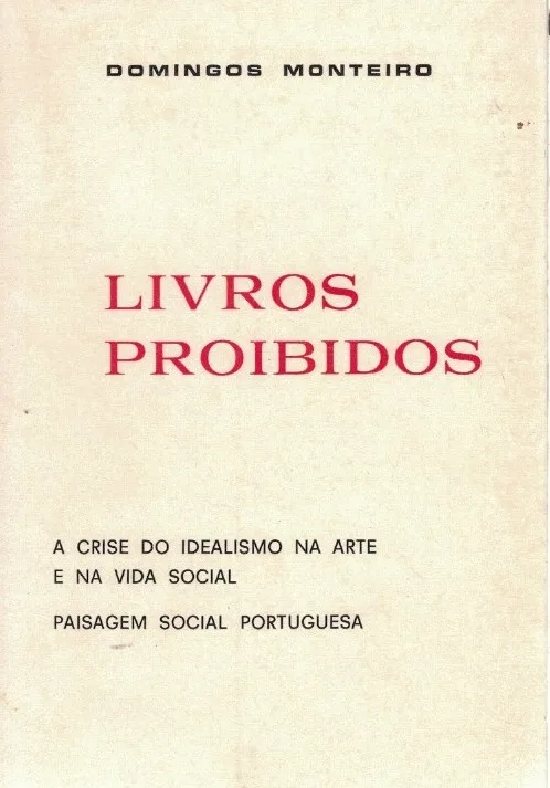 Livros Proibidos de Domingos Monteiro
