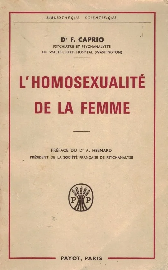 L'Homosexualité de la Femme de Dr. F. Caprio