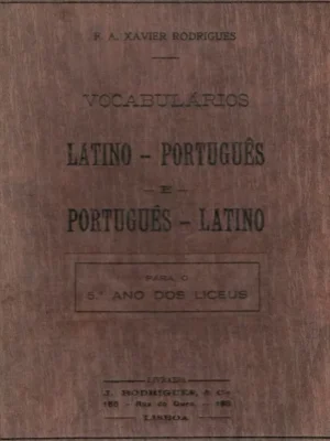Vocabulários Latino-Português e Português-Latino