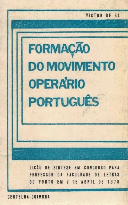 Formação do Movimento Operário Português de Victor de Sá