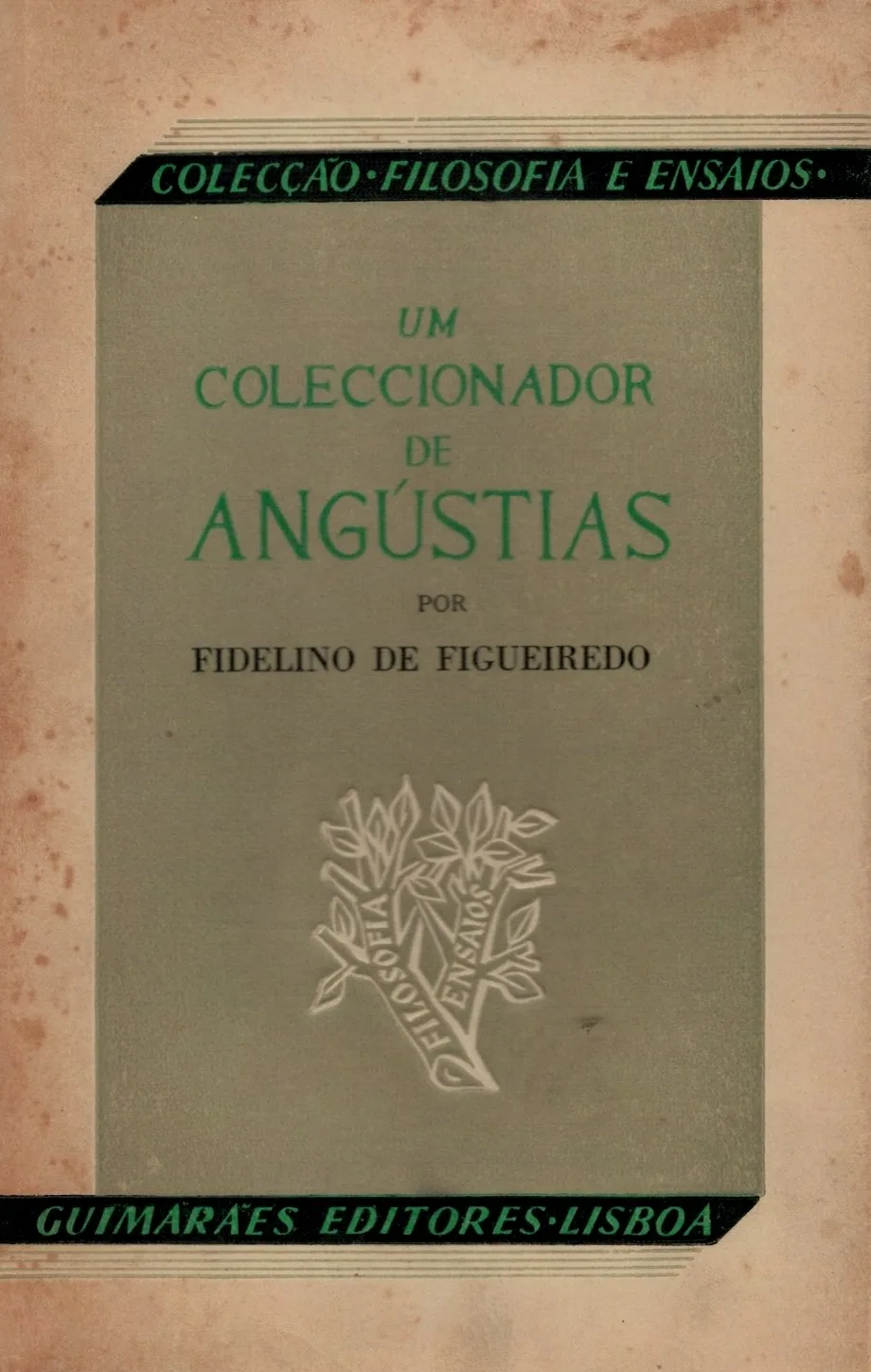 Coleccionador de Angústias de Fidelino de Figueiredo