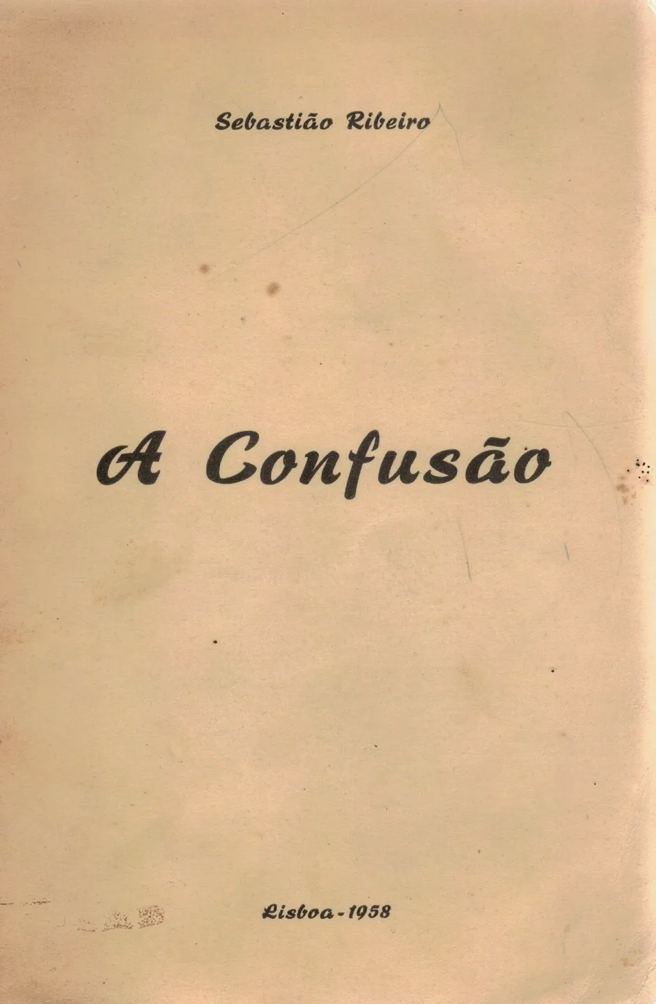 Confusão de Sebastião Ribeiro