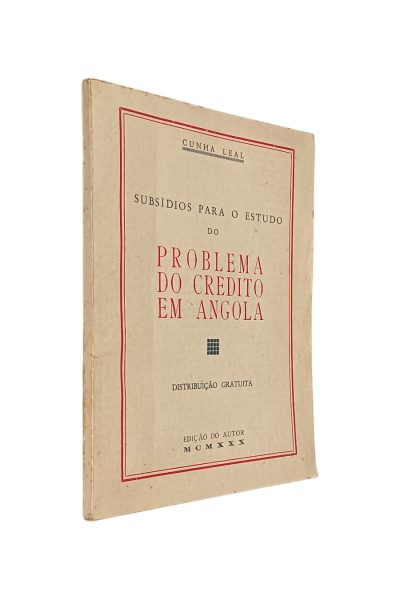 Problema do Crédito em Angola