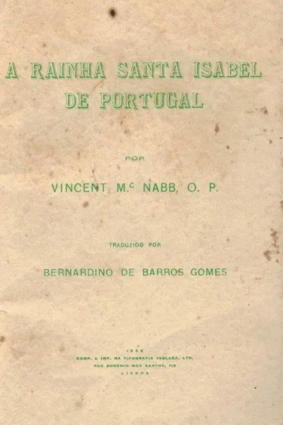 Rainha Santa Isabel de Portugal de Vicent Nabb