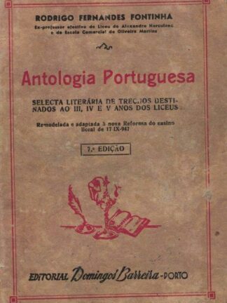 Antologia Portuguesa de Rodrigo Fernandes Fontinha