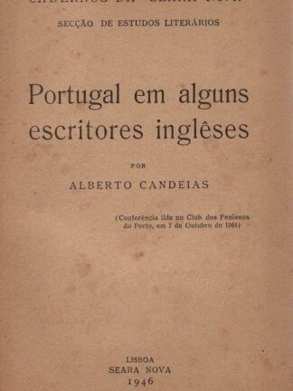 Portugal em Alguns Escritores Ingleses de Alberto Candeias