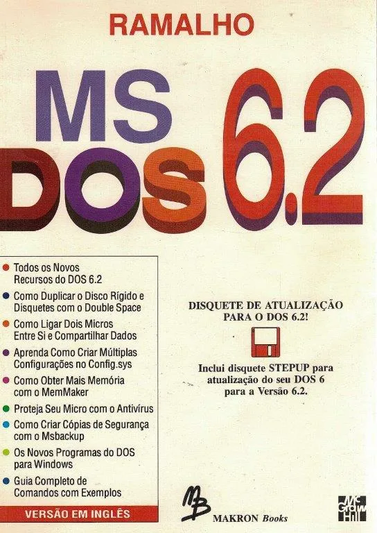 MS-DOS 6.2 de José António Ramalho