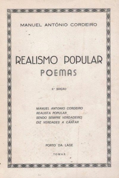 Realismo Popular de Manuel António Cordeiro