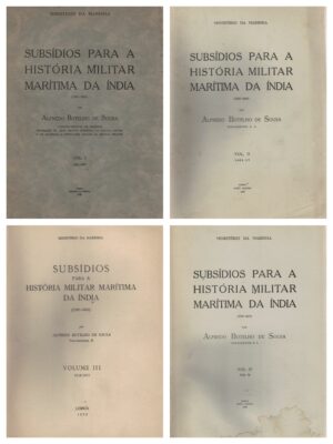 Subsídios para a História Militar Martíma da Índia de Alfredo Botelho de Sousa