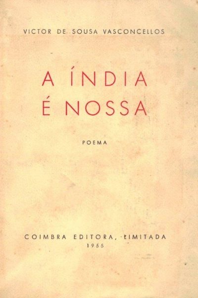 A Índia é Nossa de Victor de Sousa Vasconcelos