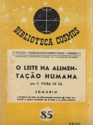 Leite na Alimentação Humana de F. Vieira de Sá
