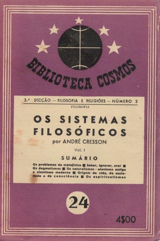 Sistemas Filosóficos (Vol. I) de André Cresson