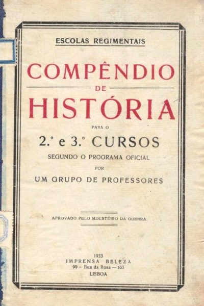 Compêndio de História para o 2º e 3º Cursos de João António Correira dos Santos