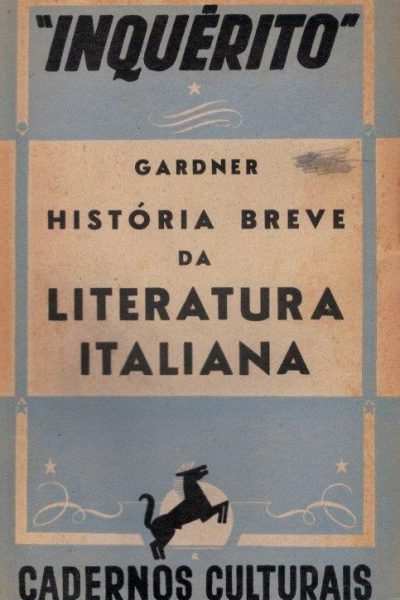 História Breve da Literatura Italiana de Edmund G. Gardner
