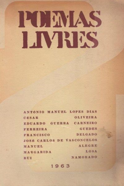Poemas Livres de António Manuel Lopes Dias