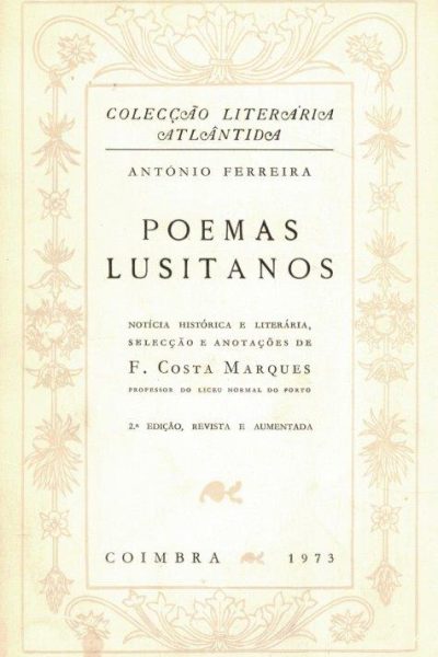 Poemas Lusitanos de António Ferreira