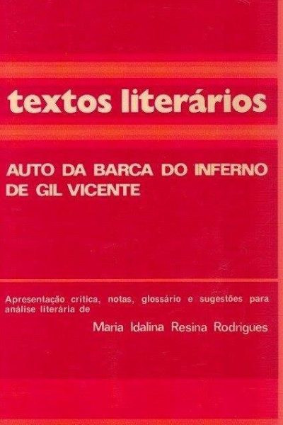 Auto da Barca do Inferno de Gil Vicente de Maria Idalina Resina Rodrigues