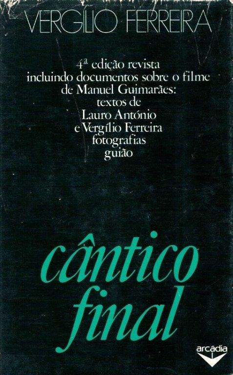 Cântico Final de Vergílio Ferreira