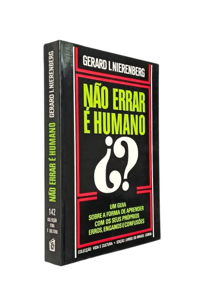 Não Errar é Humano de Gerard I. Nierenberg