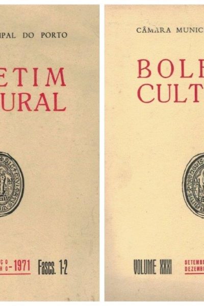 Boletim Cultural (Vol. XXXIV, 1971) de B. Xavier Coutinho