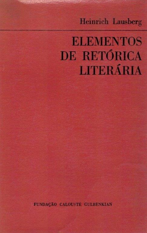 Elementos de Retórica Literária de Heinrich Lausberg
