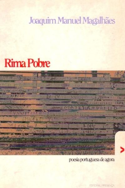 Rima Pobre de Joaquim Manuel Magalhães