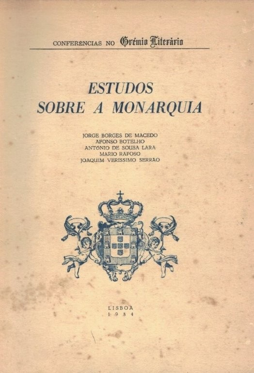 Estudos Sobre a Monarquia de Jorge Borges de Macedo