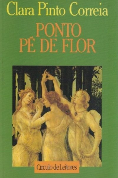 Ponto Pé de Flor de Clara Pinto Correia