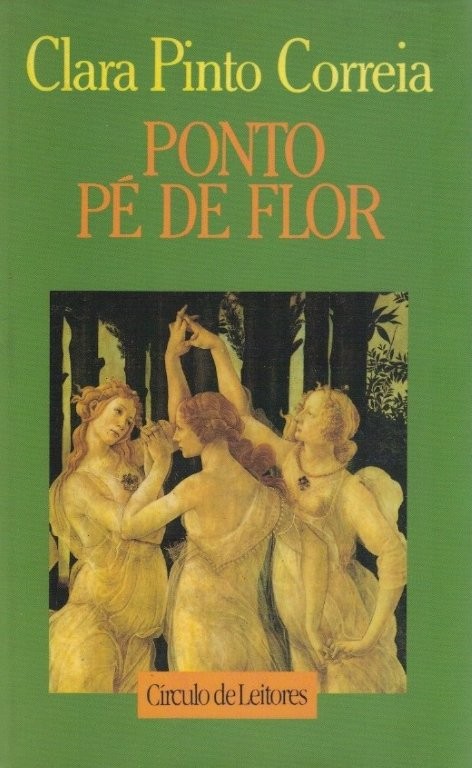Ponto Pé de Flor de Clara Pinto Correia
