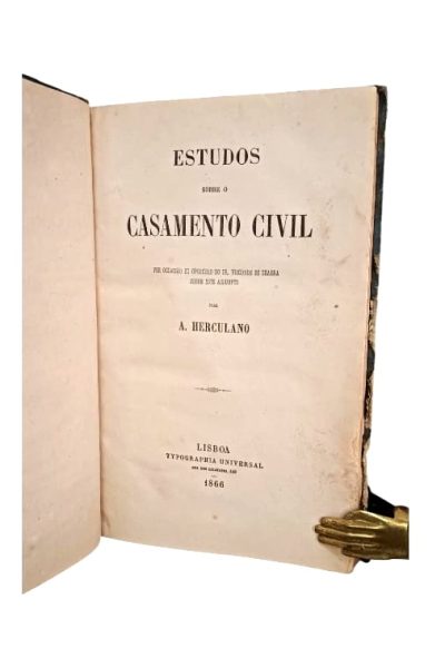 Estudos para o Casamento Civil de Alexandre Herculano