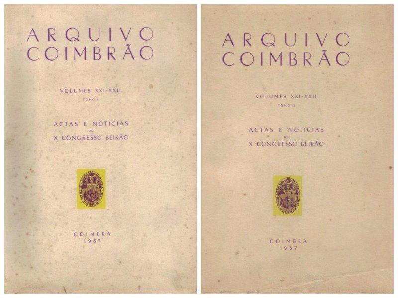 Arquivo Coimbrão: Volumes XXI-XXII de Vitorino de Almeida