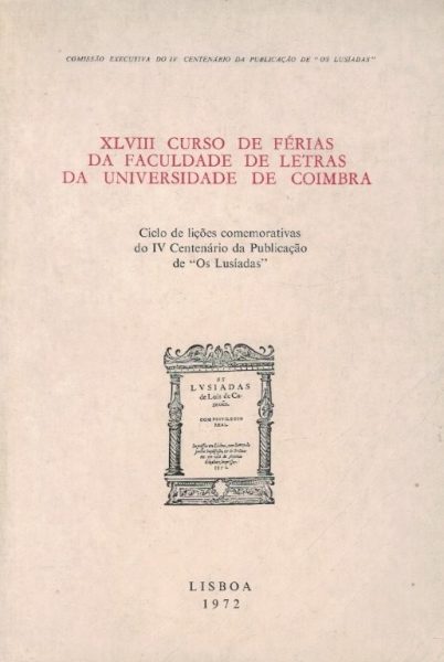 Curso de Férias da Faculdade de Letras da Universidade de Coimbra de Costa Ramalho