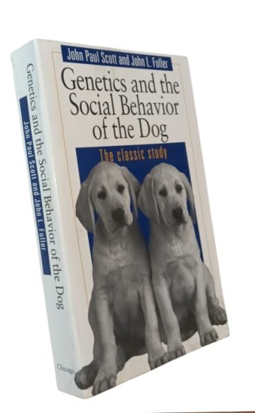 Genetics and the Social Behavior of the Dog de John Paul Scott