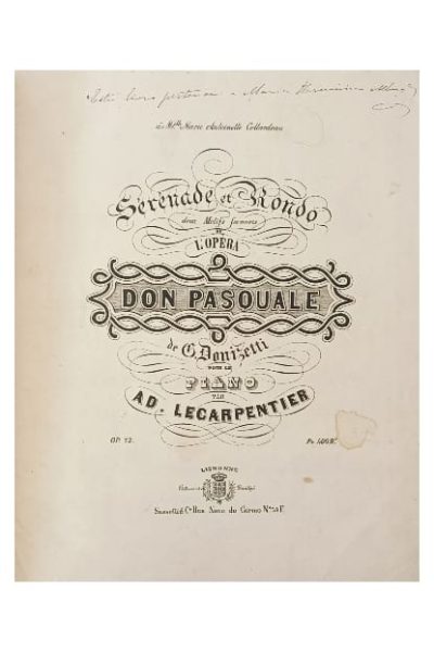 Don Pasquale de Donizetti