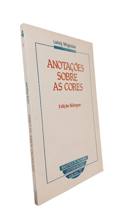 Anotações sobre as Cores de Ludwig Wittgenstein