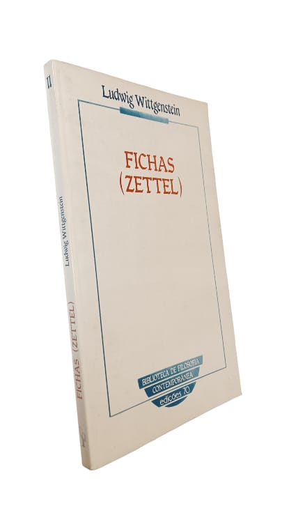Fichas (Zettel) de Ludwig Wittgenstein