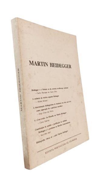 Martin Heidegger de António Marques