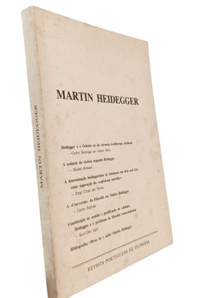 Martin Heidegger de António Marques