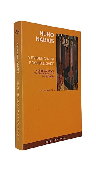 A Evidência da Possibilidade de Husserl de Nuno Nabais