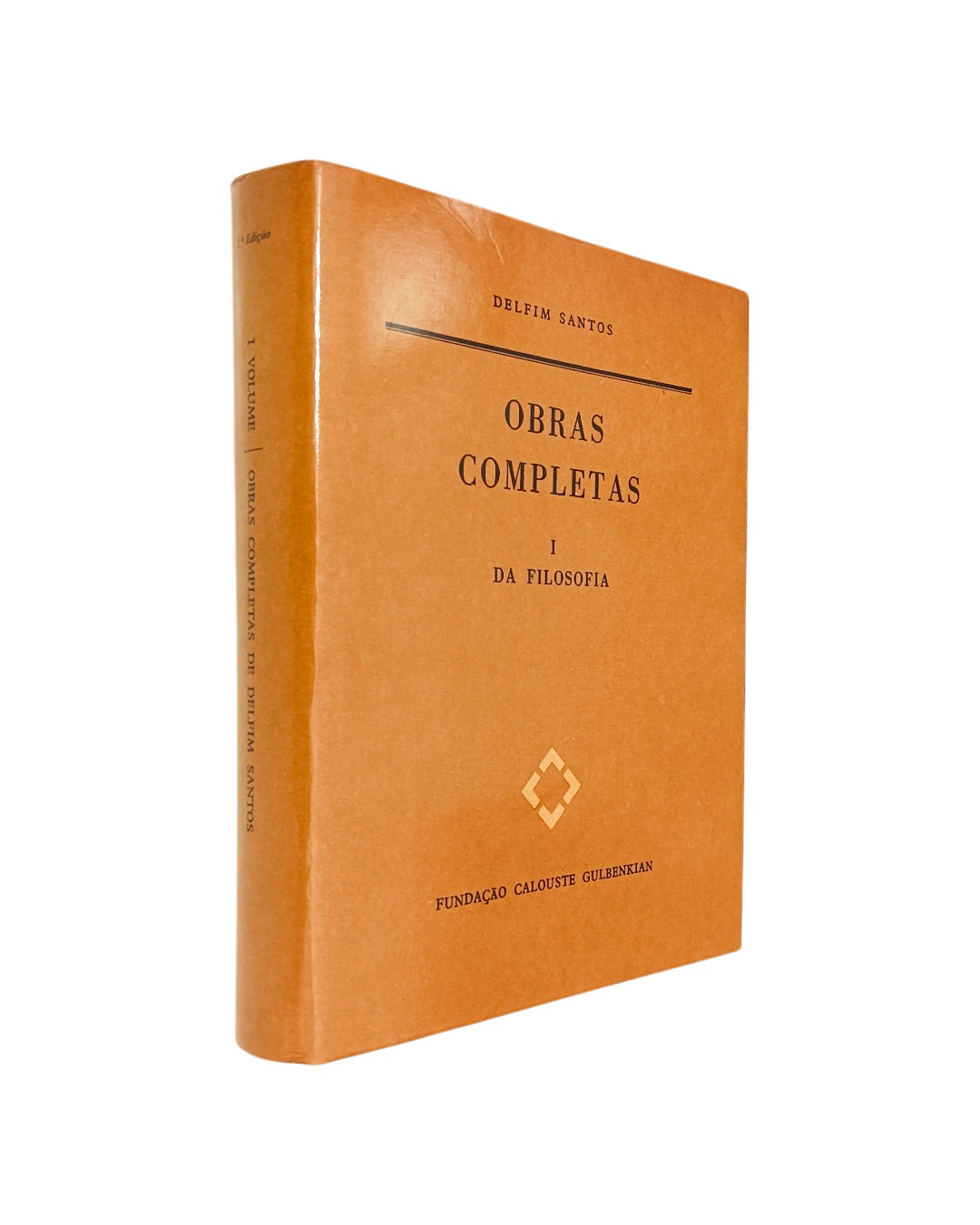 OBRAS COMPLETAS I DA FILOSOFIA DE DELFIM SANTOS