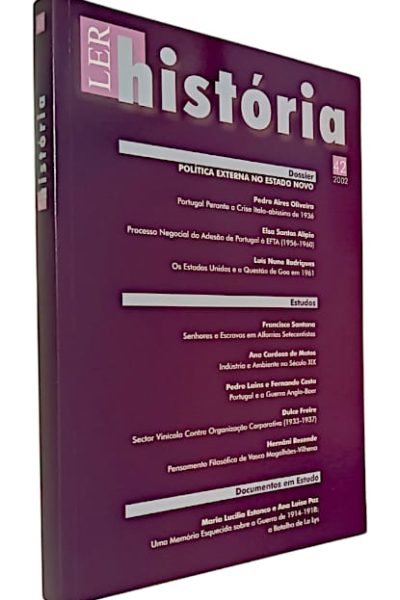 Política Externa no Estado Novo de Miriam Halpern Pereira