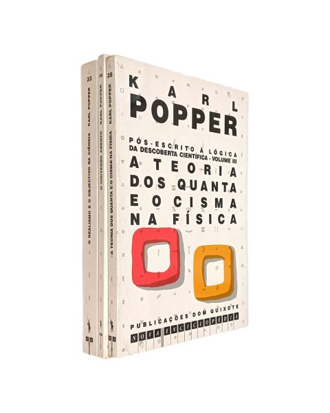 Pós Escrito à Lógica da Descoberta Científica de Karl Popper (95)