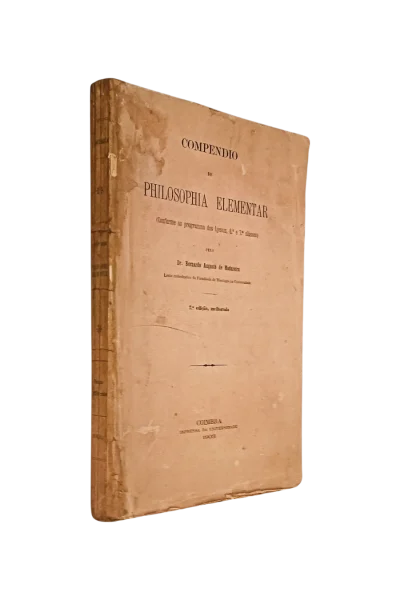 Compendio de Philosophia Elementar de Bernardo Augusto de Madureira