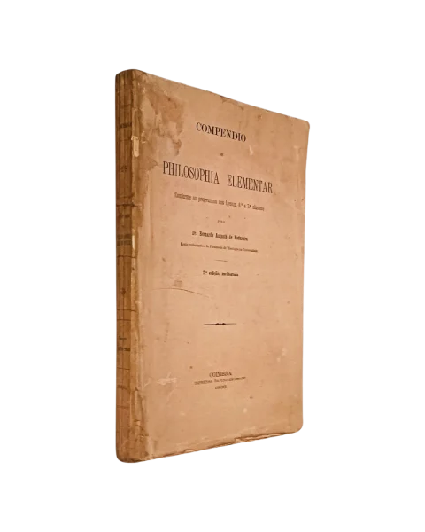 Compendio de Philosophia Elementar de Bernardo Augusto de Madureira