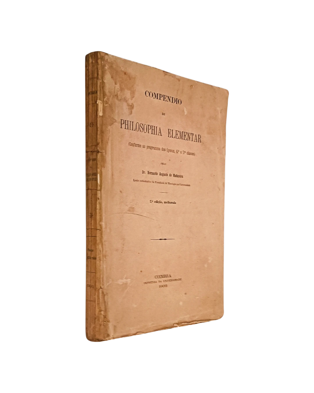 Compendio de Philosophia Elementar de Bernardo Augusto de Madureira