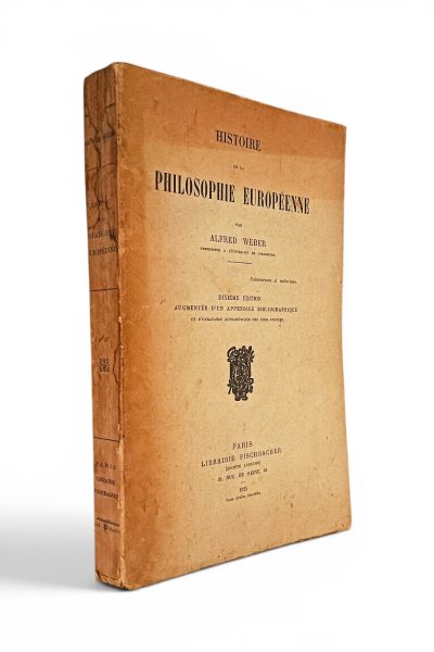 Histoire de la Philosophie de Alfred Weber