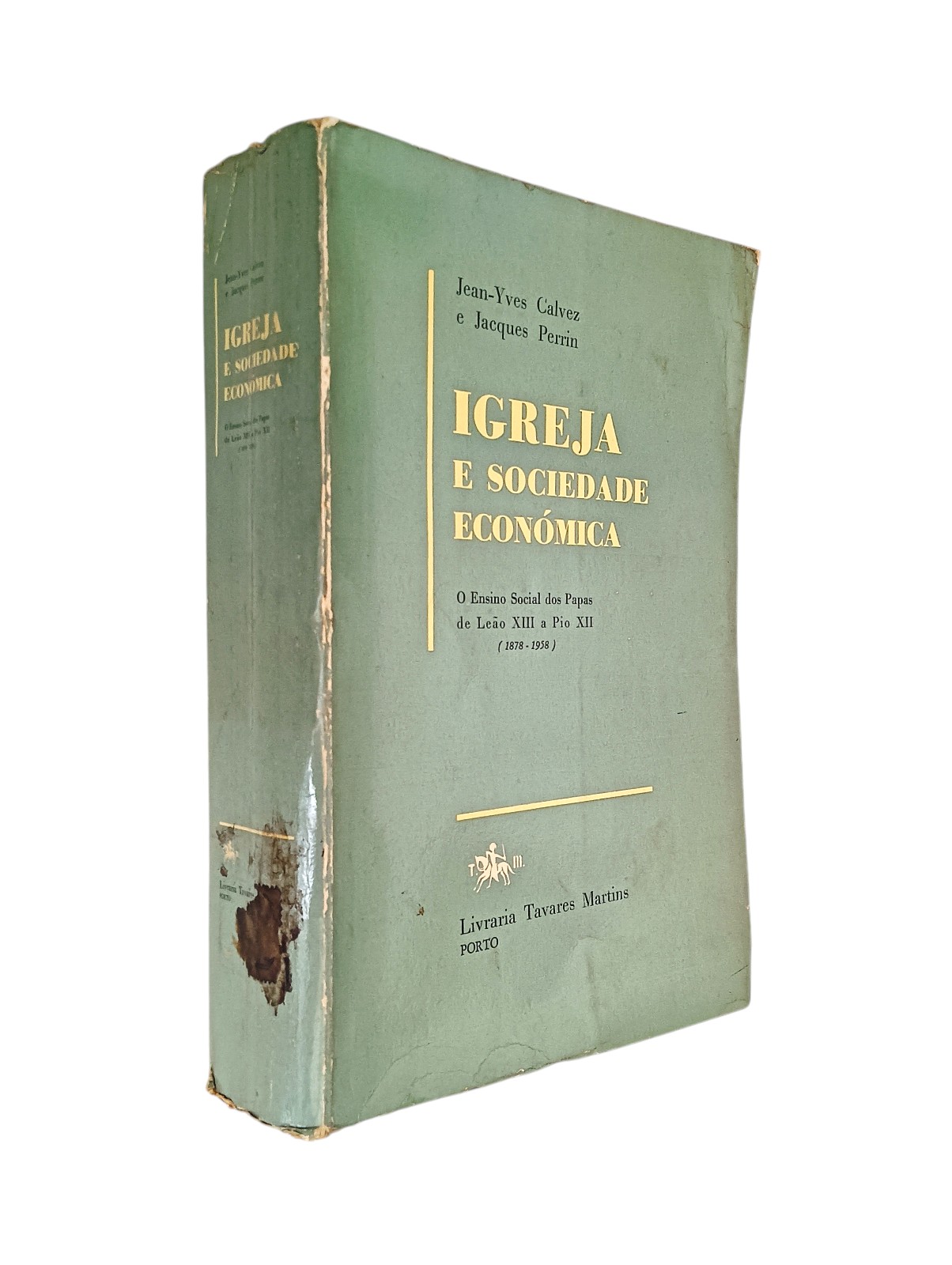 Igreja e Sociedade Económica de Jean Yves Calvez