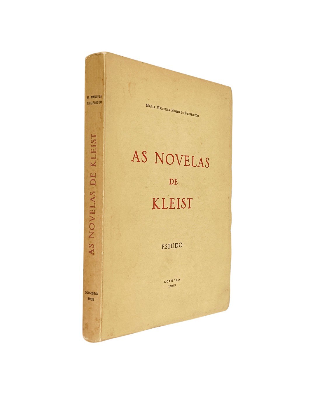 NOVELAS DE KLEIST DE MARIA MANUELA PINHO DE FIGUEIREDO