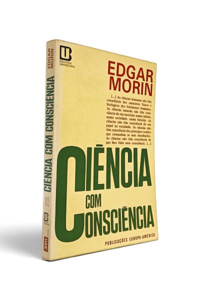 Ciência com Consciência de Edgar Morin